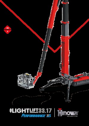 Paletli Mafsall Bomlu Asansörler Hinowa Lightlift 33.17 Performance IIIS
