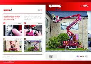 Crawler Articulating Boom Lifts CMC S15