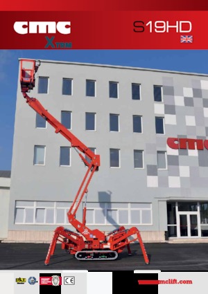 Crawler Articulating Boom Lifts CMC S19HD