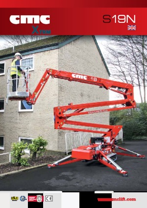 Crawler Articulating Boom Lifts CMC S19N