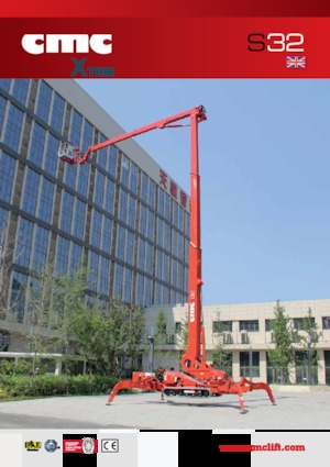 Crawler Articulating Boom Lifts CMC S32