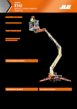 Crawler Articulating Boom Lifts JLG X14J
