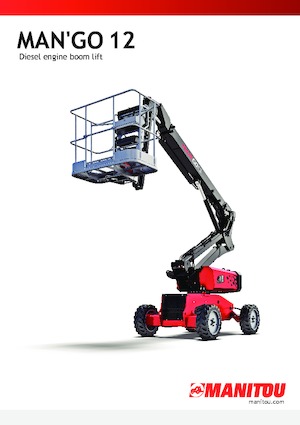 Tekerlekli Mafsall Bomlu Asansörler Manitou ManGo 12