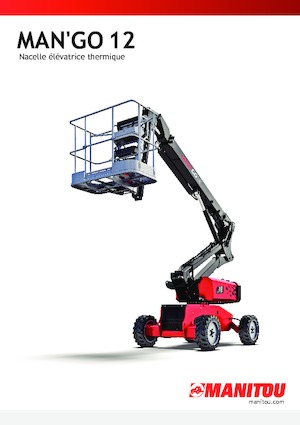 Tekerlekli Mafsall Bomlu Asansörler Manitou ManGo 12
