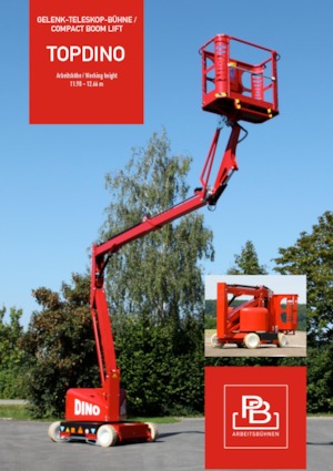 Tekerlekli Mafsall Bomlu Asansörler PB PB TOPDINO 126 II