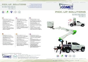 Trailer Mounted Articulating Boom Lifts Comet X 4-14