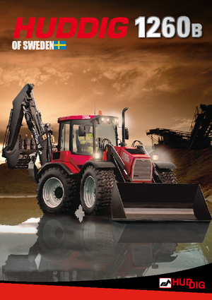 Backhoe Loaders Huddig 1260 B