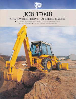 Backhoe Loaders JCB 1700 B