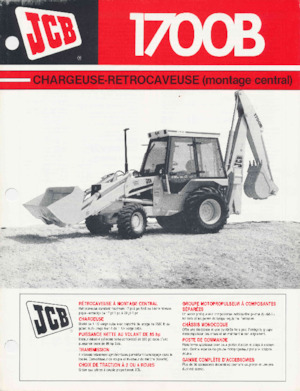 Backhoe Loaders JCB 1700 B