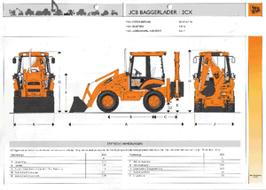 Backhoe Loaders JCB 2 CX II 4x4x4