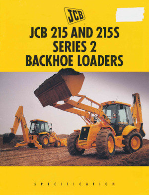 Backhoe Loaders JCB 215 S