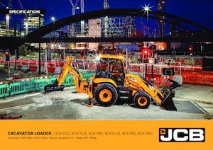 Backhoe Loaders JCB 3CX Eco