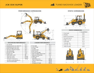 Backhoe Loaders JCB 3DX SUPER