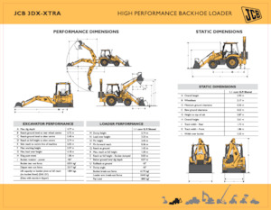 Iş makineleri JCB 3DX-XTRA