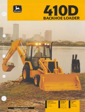 Backhoe Loaders John Deere Construction 410 D
