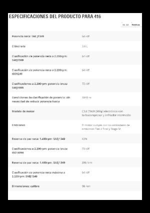 Iş makineleri Caterpillar 416