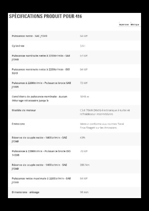 Backhoe Loaders Caterpillar 416