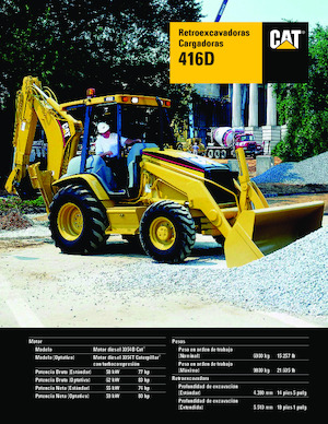 Backhoe Loaders Caterpillar 416 D