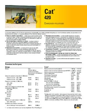 Backhoe Loaders Caterpillar 420
