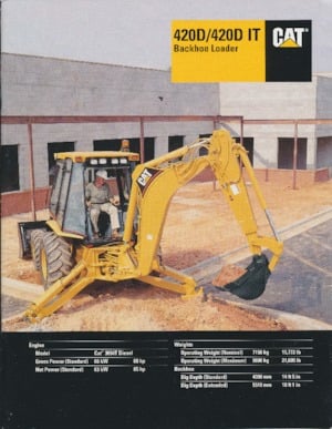 Backhoe Loaders Caterpillar 420 D