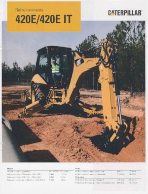 Backhoe Loaders Caterpillar 420 E