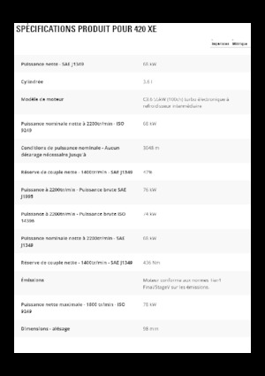 Backhoe Loaders Caterpillar 420 XE