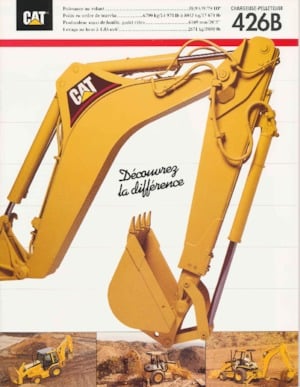 Backhoe Loaders Caterpillar 426 B