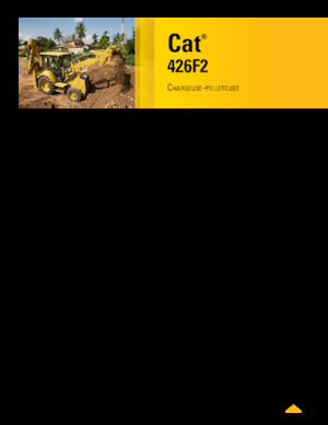 Backhoe Loaders Caterpillar 426F2