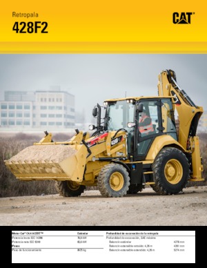 Backhoe Loaders Caterpillar 428F2