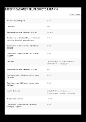 Iş makineleri Caterpillar 430