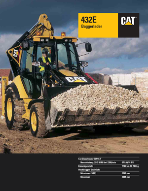 Backhoe Loaders Caterpillar 432E 4x4