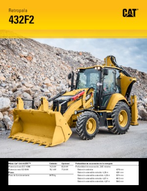 Backhoe Loaders Caterpillar 432F2