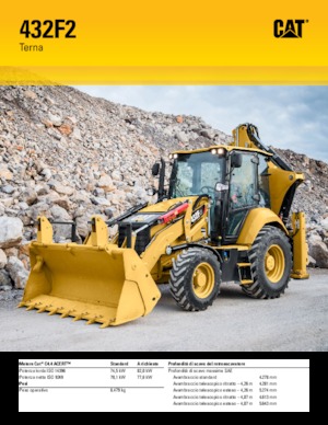 Backhoe Loaders Caterpillar 432F2