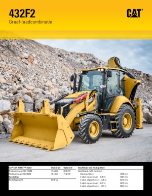 Backhoe Loaders Caterpillar 432F2