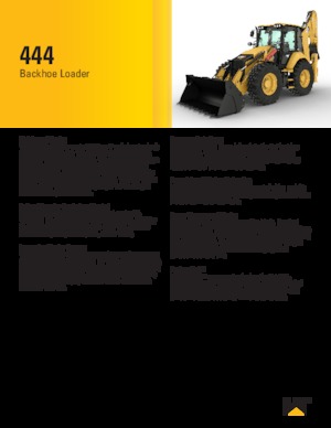 Backhoe Loaders Caterpillar 444