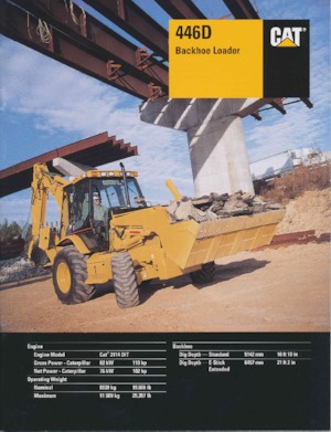 Backhoe Loaders Caterpillar 446 D