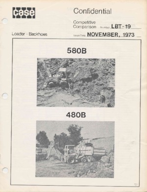 Backhoe Loaders Case 480B