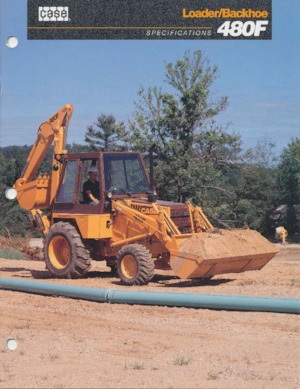 Backhoe Loaders Case 480F 
