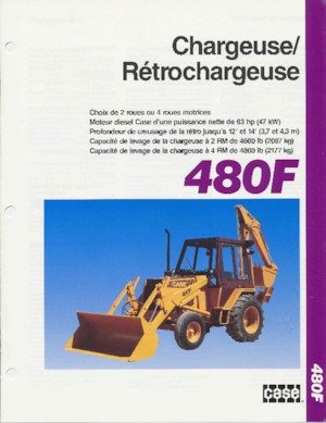 Backhoe Loaders Case 480F 
