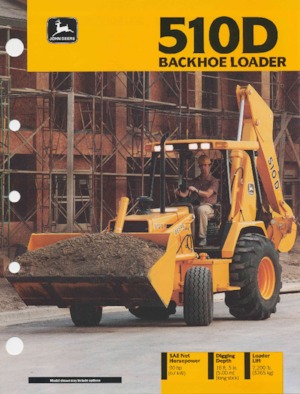 Backhoe Loaders John Deere Construction 510 D