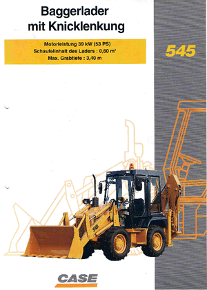 Backhoe Loaders Case 545