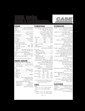 Backhoe Loaders Case 580 L Turbo 