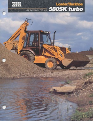Backhoe Loaders Case 580 SK Turbo 