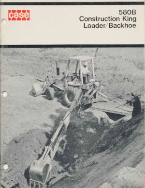 Backhoe Loaders Case 580B