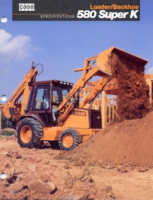 Backhoe Loaders Case 580SLE