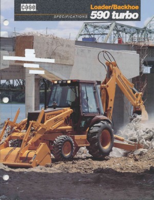 Backhoe Loaders Case 590 Turbo