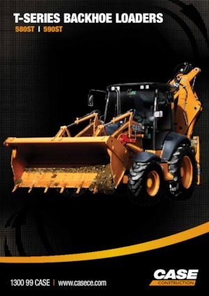 Backhoe Loaders Case 590ST T4