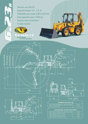 Backhoe Loaders Venieri 6.23 B