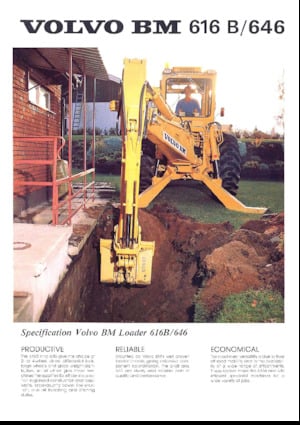 Backhoe Loaders Volvo 616B