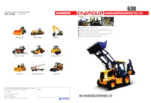 Backhoe Loaders Changlin 630